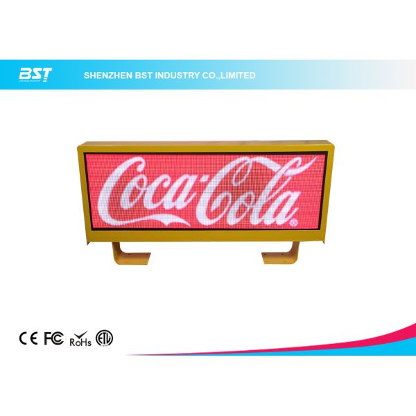 Дисплей такси разрешения Ултрал тонкой высокой приведенный крышей с акриловым стеклом 75мм Деептх