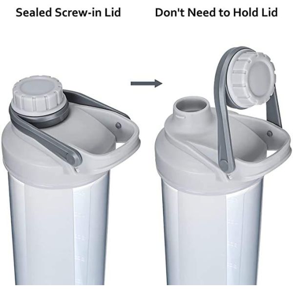 Gym BPA Free Plastic Sport Water Bottle Flip Top Lid Type