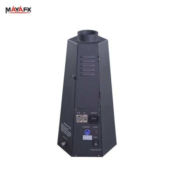 DMX512 Controlled LPG Flame Projector with 1-3m Adjustable Flame Height for Stage Shows and Events