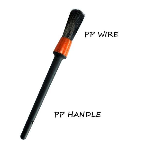 Щетка очищая щетки оптовых волос круглой головки деталей красоты автомобиля внутренняя