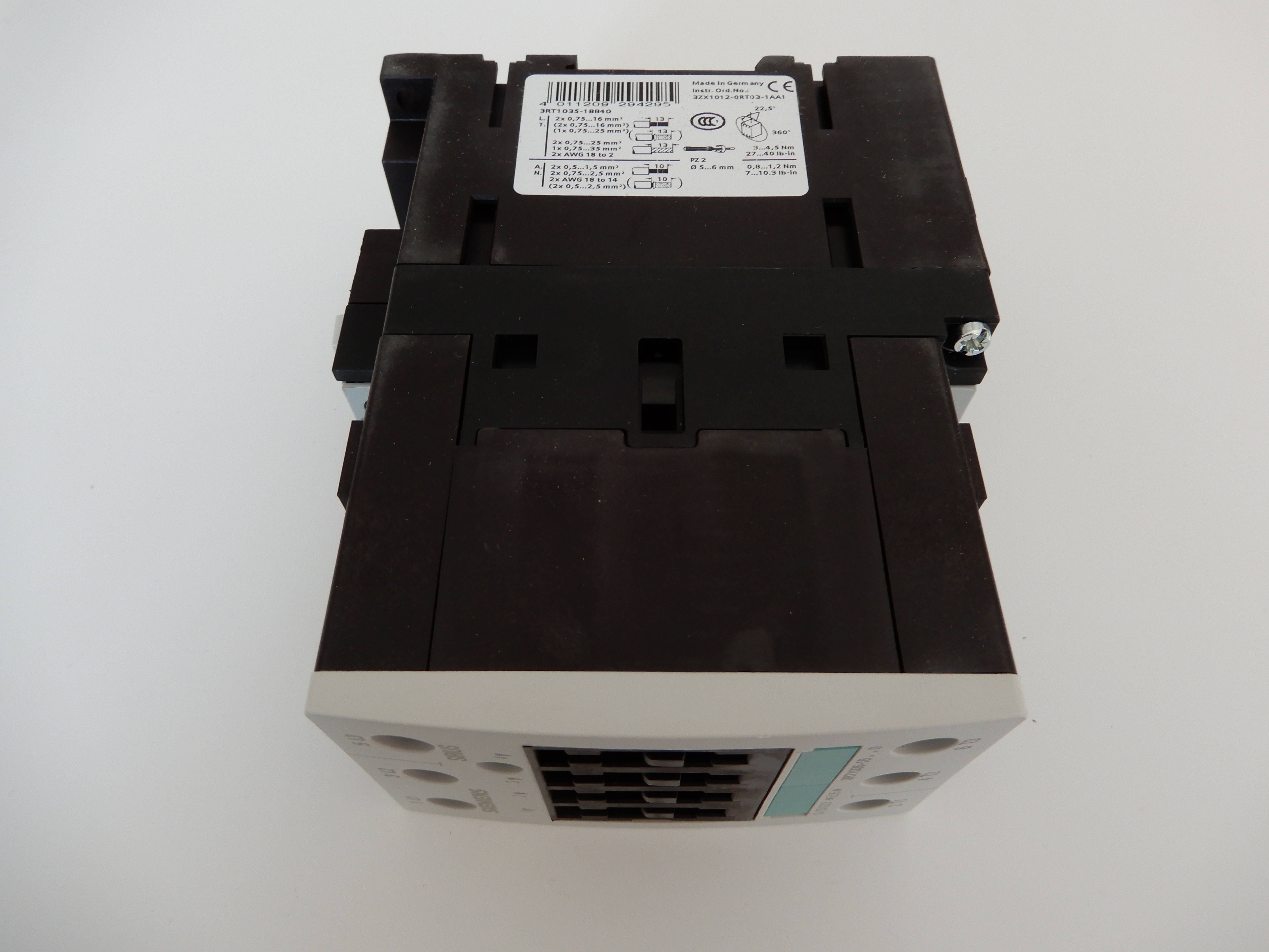 00341207-01 Контактор Schutz систем размера S2 частей SCHUETZ 3RT10 24VDC SMT запасных