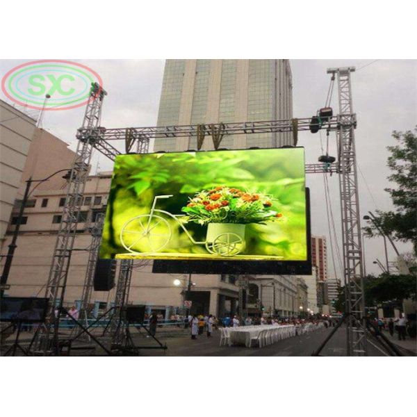 Аренда SMD3535 Наружные светодиодные дисплеи рекламные экраны Торговый центр Площадь