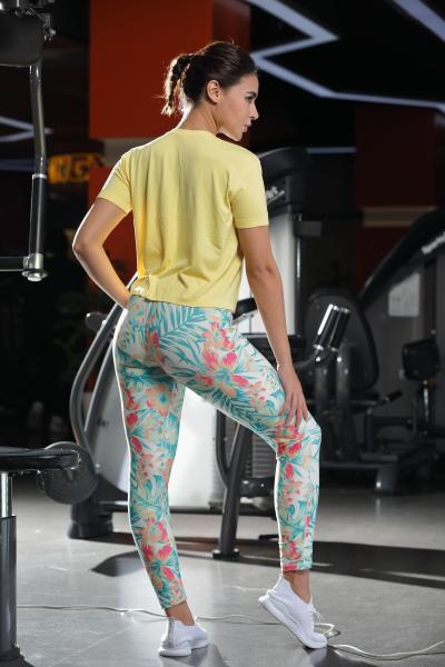 Streetwear Yoga Leggings Edgy Prints Drop Crotch Urban Athleisure Vibes