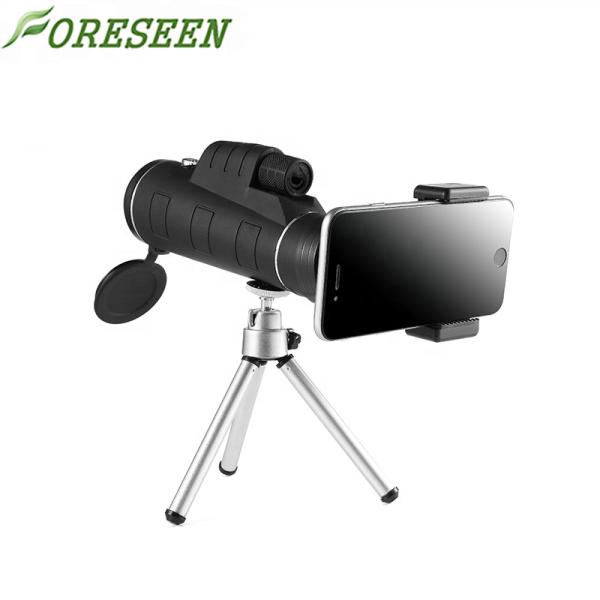 10X40 Outdoor Hiking Mini Monocular Telescope Bird Watching Prism FMC With Smartphone