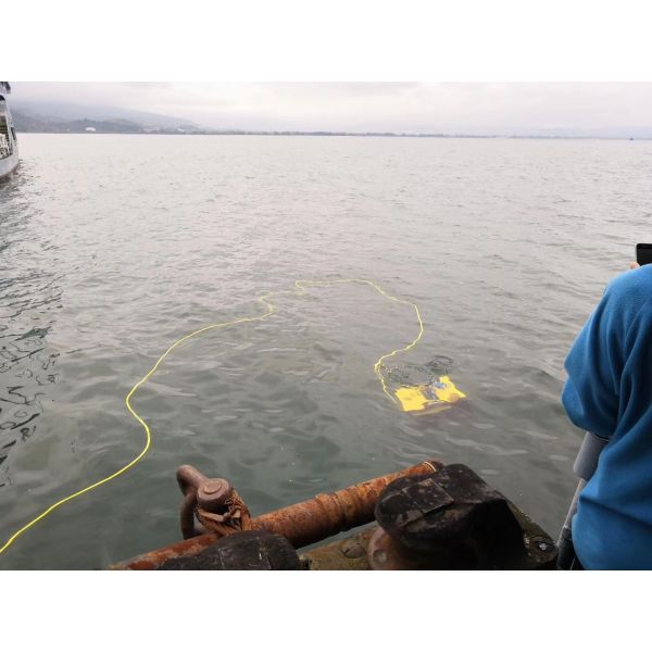 2 Pair Electrical Cable Assembly 24Awg 26Awg ROV Floating 4 Core Twisted Pair Cable