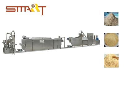 SS Material Baby Food Production Line Automatic Bean Flour Making Machine