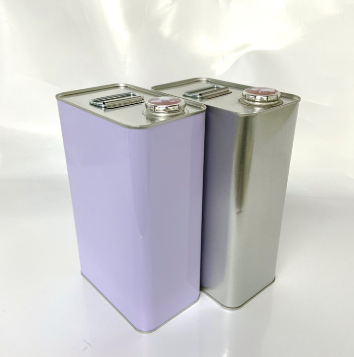 бочонок олова утюга ведра ведра краски металла Tinplate 6L пустой