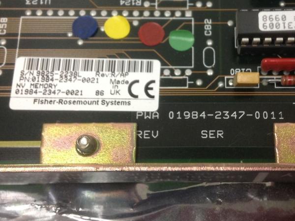01984-2347-0011 is a memory board, nv memory,slot mount,LED indicators,new original.