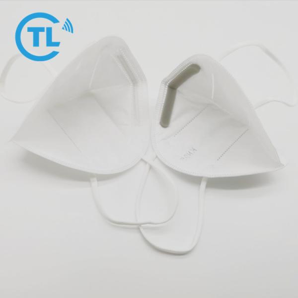 FFP2 KN95 mask EN149 Disposable safety kids dust protection mask white color in stock