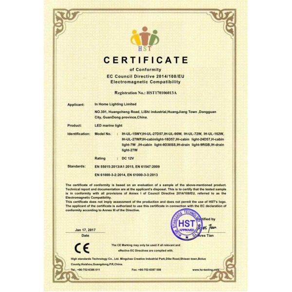 Anti - Oxidation 316 SS Blue Marine LED Underwater Light For Sea Salt Water