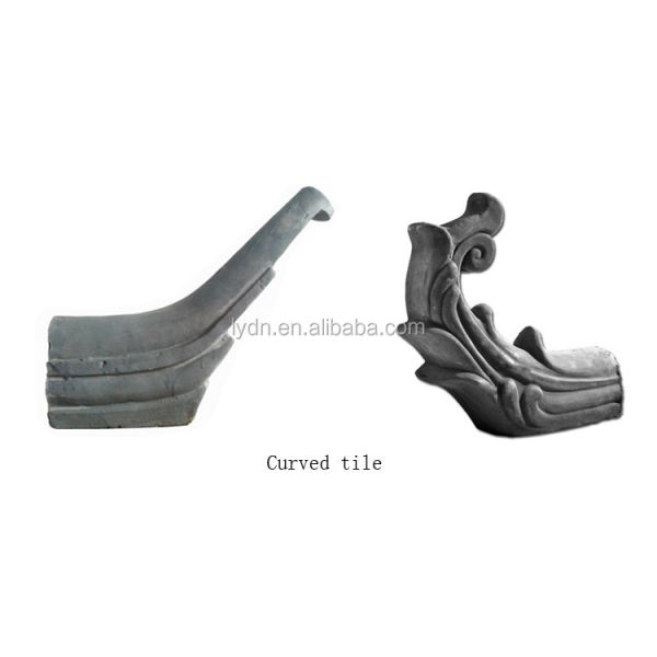 6% Absorción de agua Tejas de techo de arcilla asiática sin glaseado Impermeabilización asequible