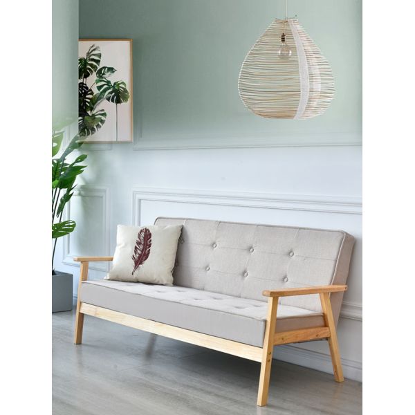 Living Room Kindergarten Reading Seat Corner Sofa with Steel Frame and Large Capacity in Small Department