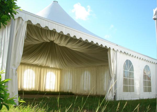 Large Pagoda Commercial Grade Party Tents Steel Sturcture Material