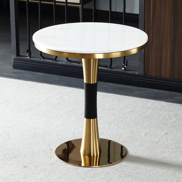 Table ronde de négociation Construction en acier inoxydable