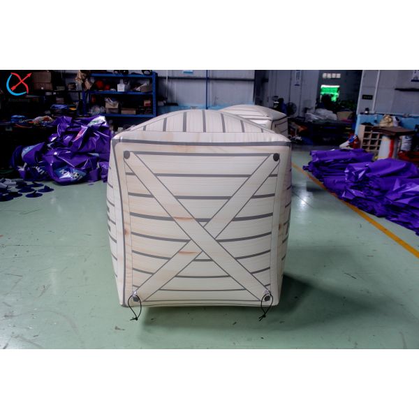 Custom Inflatable Paintall Bunkers ACME Wooden Crate Prop for Simulation Gun Battle Game