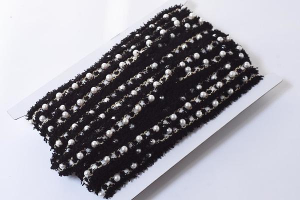 Heavy industry nail bead small fragrant wind ribbon ribbon bow bouquet decoration cake bouquet lace floral packaging material