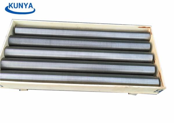 500um SS302 V Wire Screen Filter Stainless Steel Mesh Sieve Cylinder Johnson