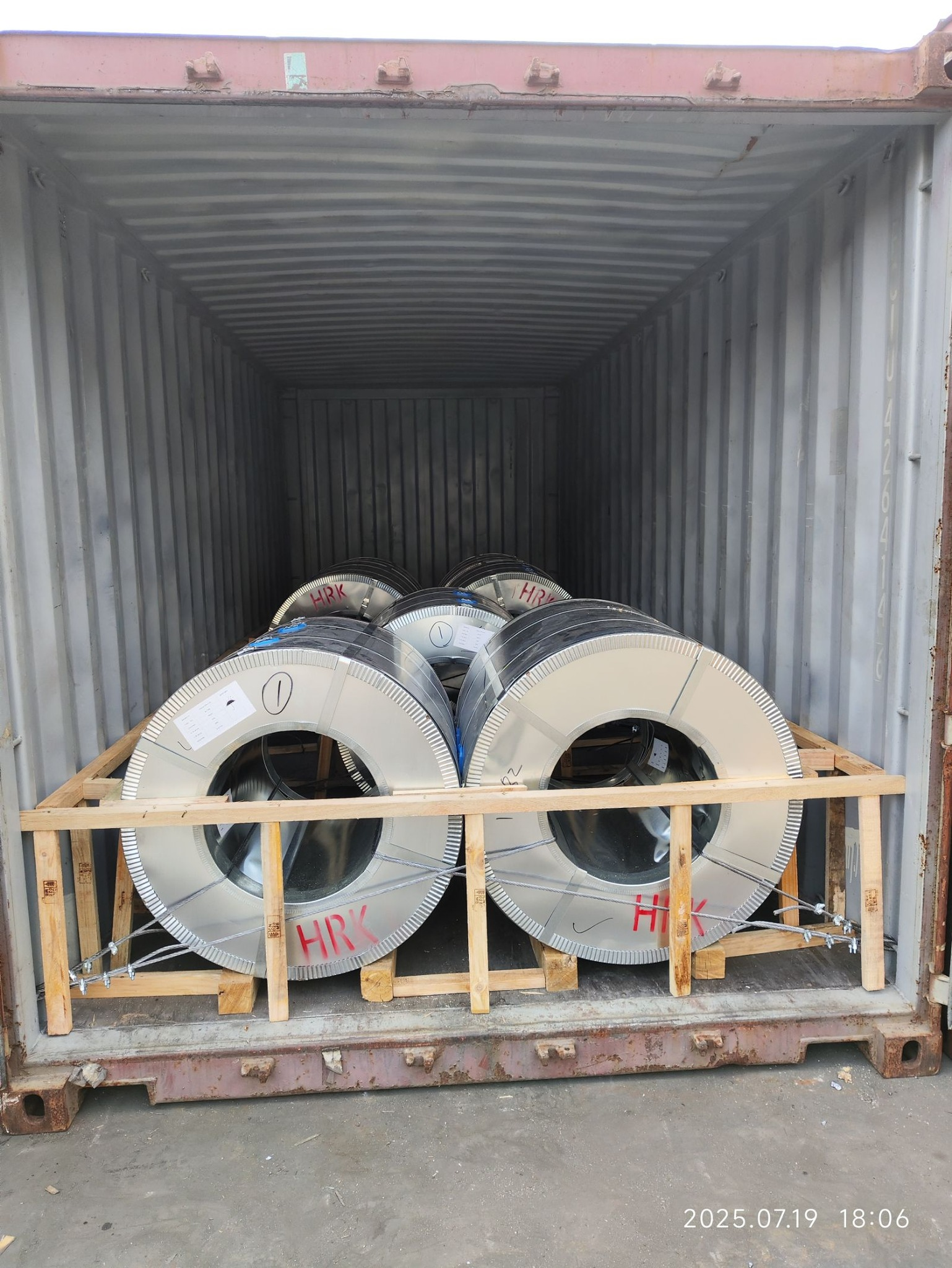 UV Protection SGCC Galvanized Steel Coil Weather Resistant