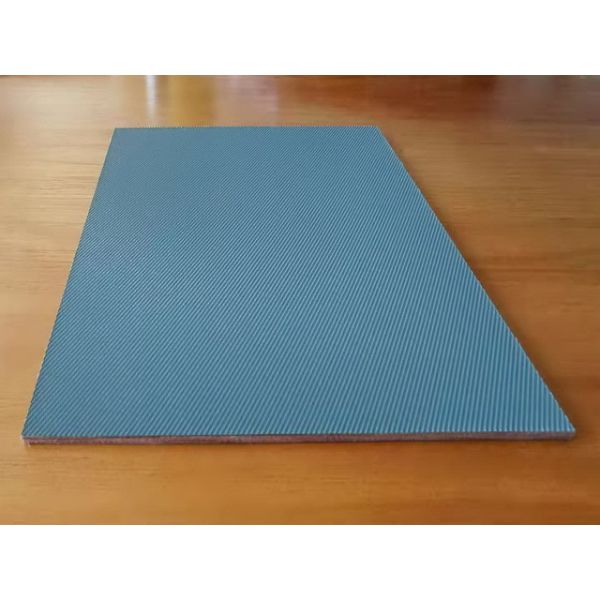 Red  Rigid  4mm-6.5mm Thickness  CCL Cushion Pad | Hot Press Lamination Buffer Pad