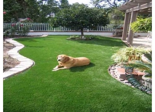 Natural Decorative Landscaping Artificial Turf 20mm - 50mm With 4color