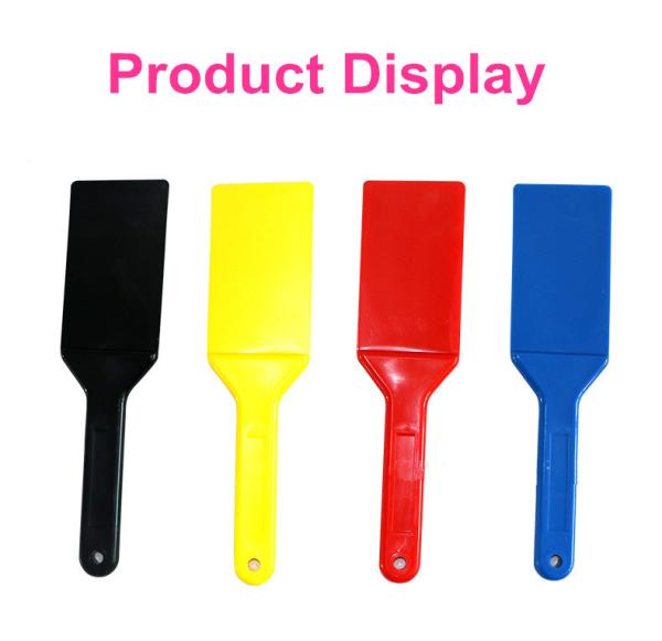 Stainless steel 8 inch belt boring oil knife (wood handle) ink knife knives paint knife paint coating knife mixing
