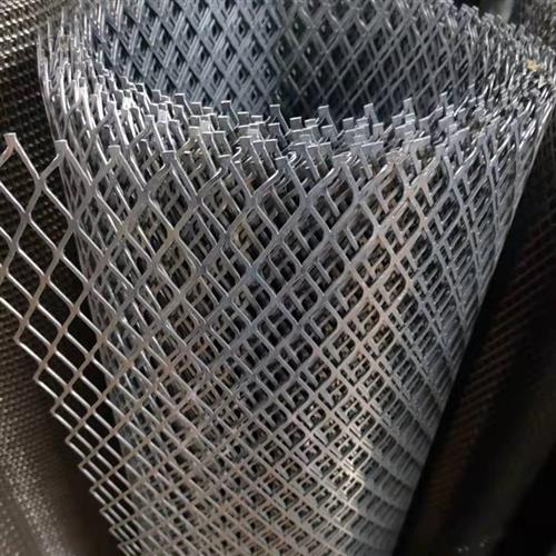 Hot Dip Galvanized Steel Sheets Small Holes Expanded Metal Mesh Rolls