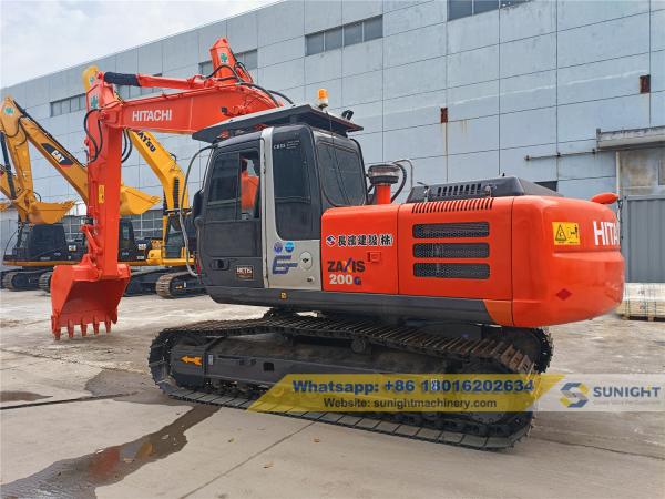 Hydraulic Transmission Used Hitachi Excavator With Original Paint And 1000 To 2300 Working Hours
