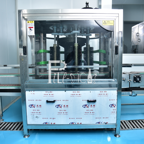 1800*1550*1750mm giratório 900BPH arruela de garrafa de 5 galões