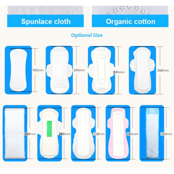 Сверхвысокая поглощаемость Ультра толстые бамбуковые гигиенические прокладки, изготавливающие носовые платки для повседневной работы