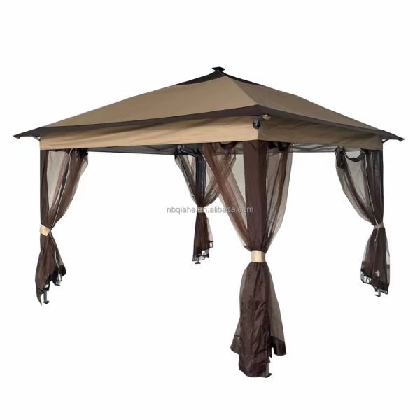 Foldable Gazebo Folding Tent Pop Up Canopy for Convenient Transport