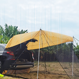 SUV Car Tent, Tailgate Shade Awning Tent for Camping, Vehicle SUV Tent Car Camping Tents for Outdoor Travel