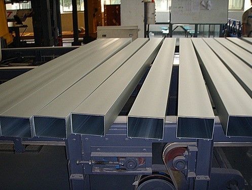 Анодированный 6063 разделам профиля конструкции алюминиевым подгонянным штранг-прессованием