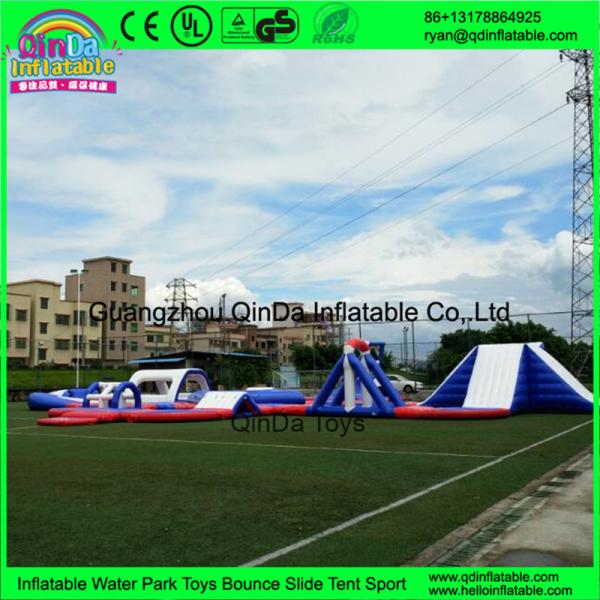 Guangzhou Qinda inflatable floating water park games giant adults inflatable water park