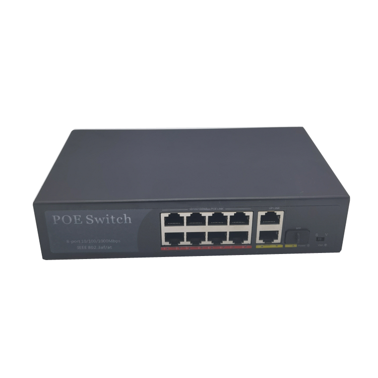8 предохранение от молнии порта поддержки 4K переключателя портов 1000m PoE установленное стеной