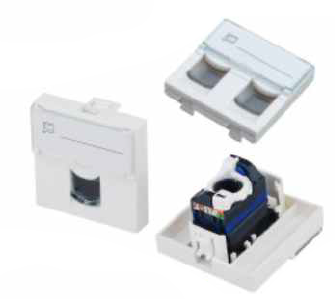 Structure Cabling Modules RJ45/11 Keystone Jacks , from China Manufacturer - Zion Communiation