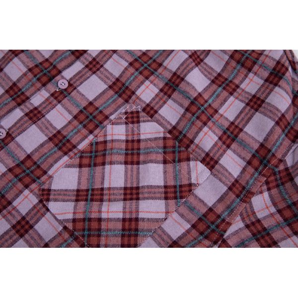 Unisex Vintage Soft Brushed Flannel Shirt with Classic Plaid Pattern and Relaxed Fit