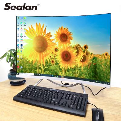 Écran de courbe de l'ordinateur de bureau 27inch d'I7 4700 AIO