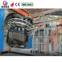Machine de rotomolding à vitesse de rotation réglable pour l'optimisation de la production des usines de fabrication