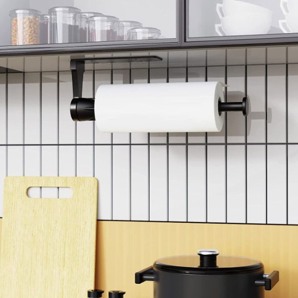 Stainless Steel Tissue Holder Single Hand Operable For Kitchen
