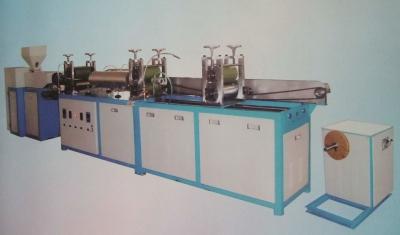 PVC heat shrinkable tubing (Barrel electric heating) flat blowing machine（Co-extrusion two-color casing machine）