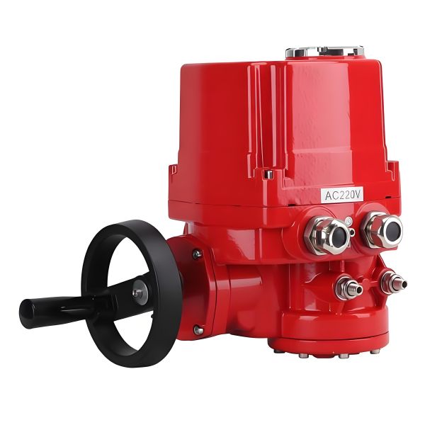 WCB Angle-Acting Explosion-Proof Electric Ball Valve  Ordinary/ Intelligent Type - Large Diameter  DC 24V AC 110V 220V 380V