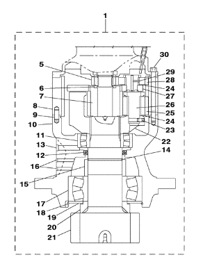 Cx210b Excavator Swing Gearbox Reducer Krc0209 Krc0158 Swing Reduction Gear For Case