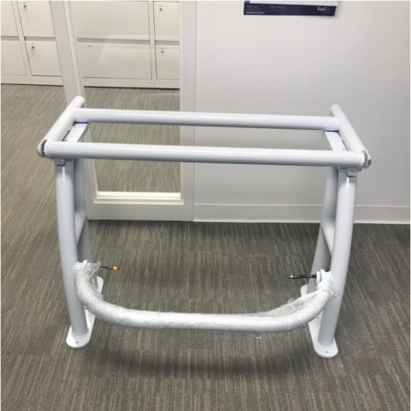 High Strength Large Aluminium Chair Base Spray White For Fishing Boat