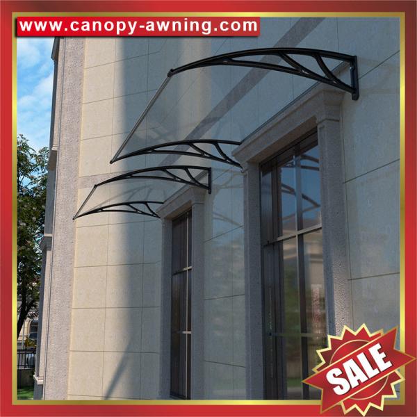 excellent waterproof sunproof merican pc polycarbonate diy awning canopy shelter sun shade rain shield for house cottage