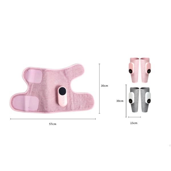 57*30cm Electric Leg Hot Compress Therapy Device Leg Warmth Massager Meridian Dredging Tools
