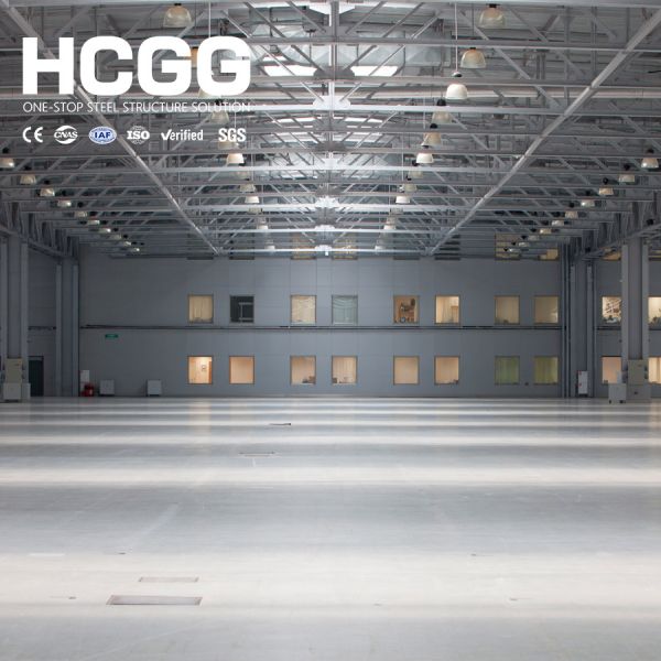 Hot Dip Galvanized Steel Airplane Hangar Seismic Resistance Metal Hangar Building