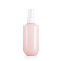O cosmético original cor-de-rosa de PETG engarrafa 200ML customizável com PP bombeia
