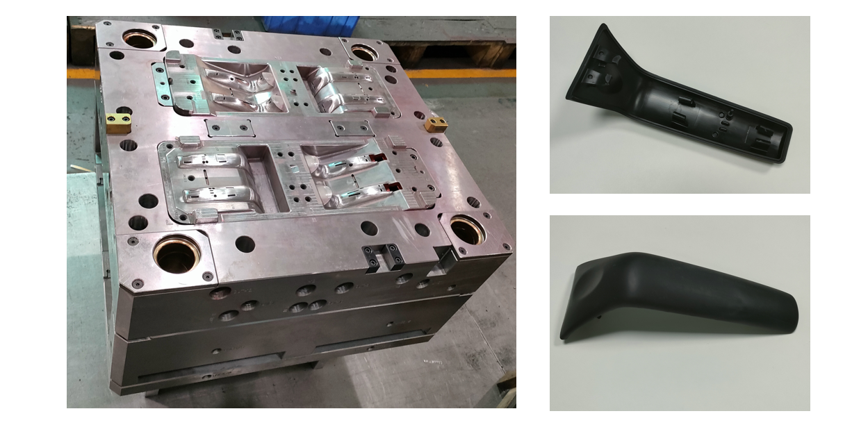 500k Shots Two Cavity Mould , High Precision Abs Plastic Injection Molding