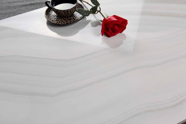 Frost Resistant Marble Look Bathroom Floor Tiles / Marble Like Ceramic Tile