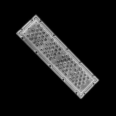Material PC LED Lente de rua/luz de inundação resistente à água para o exterior